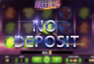 Starburst Slot No Deposit